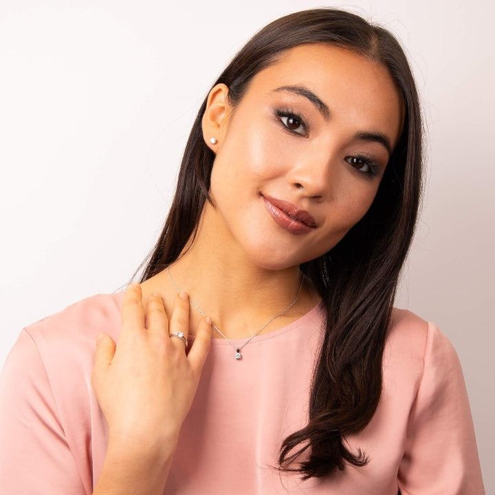 Diamonfire solitaire zirconia set - Carathea