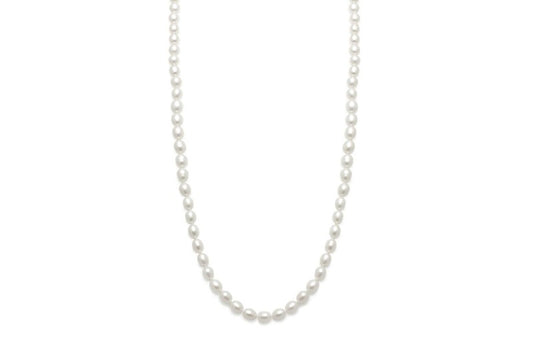 one metere length of barrel pearl necklace - Carathea