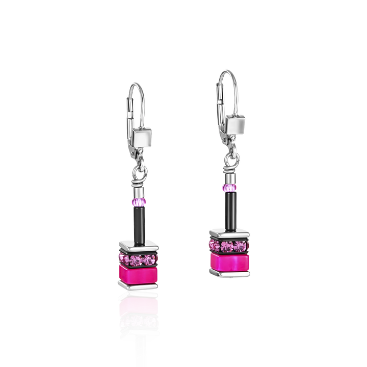 Coeur de Lion Geocube Earrings in Multicolour 4409/20-1500