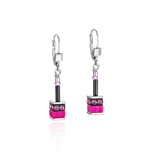 Coeur de Lion Geocube Earrings in Multicolour 4409/20-1500