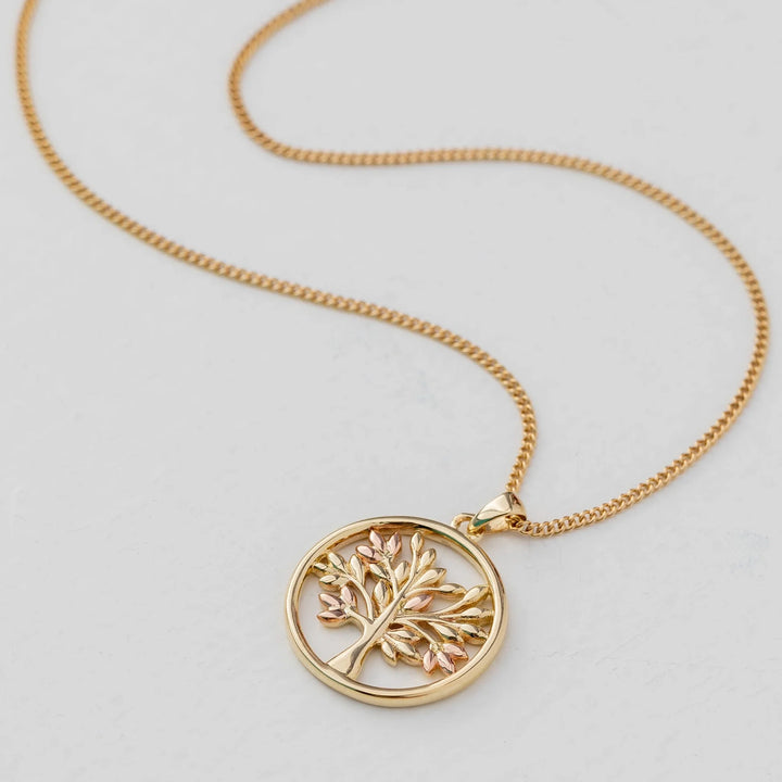 9ct gold Clogau Tree of Life pendant - Carathea jewellers