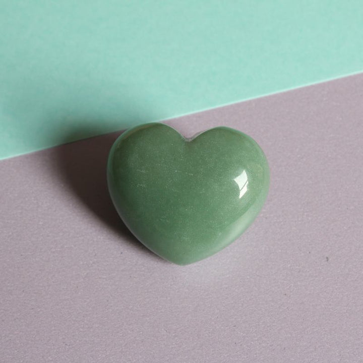 Green Aventurine Crystal Heart
