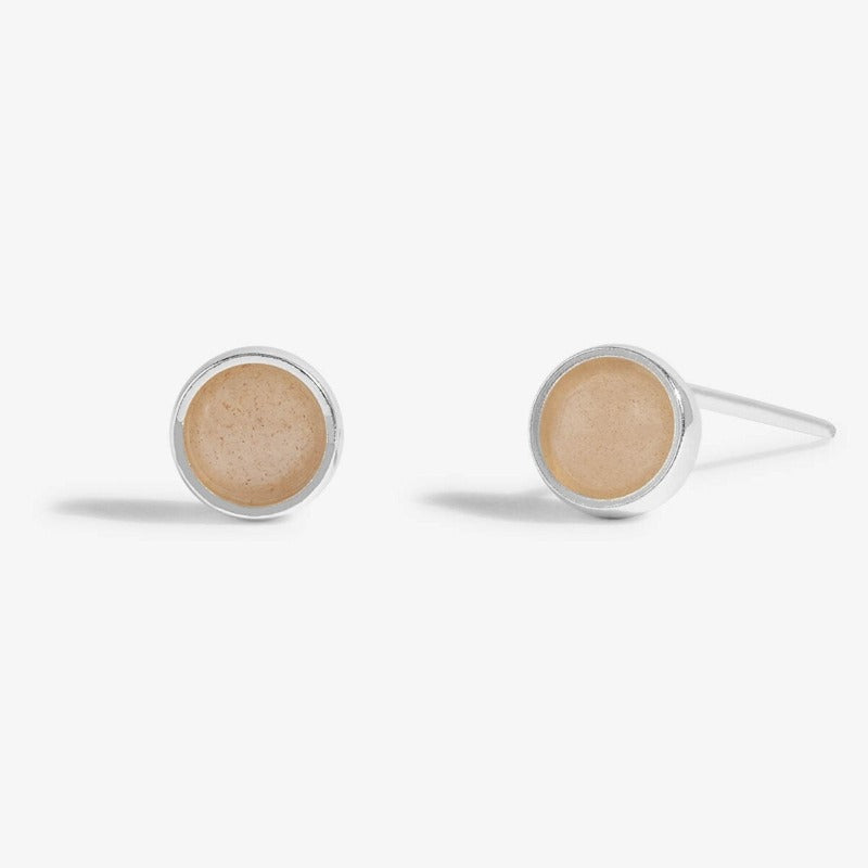 Joma Birthstone Boxed Earrings July Sunstone