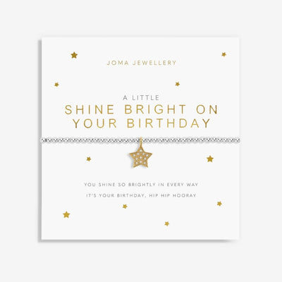 Joma A Little Shine Bright on Your Birthday Bracelet | Carathea