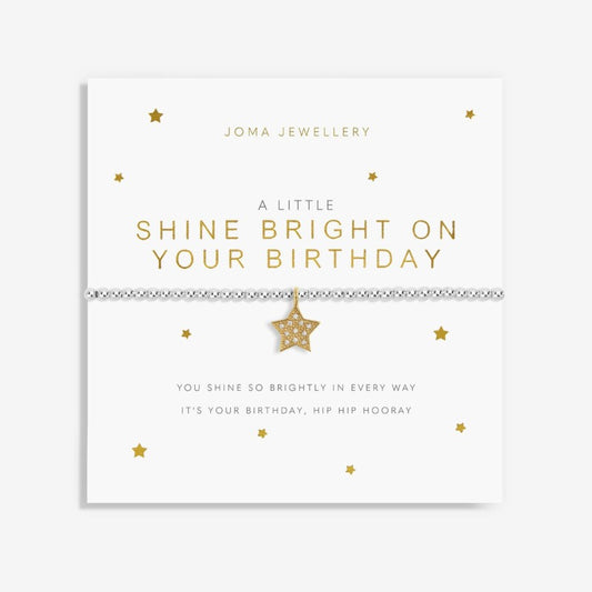 Joma A Little Shine Bright on Your Birthday Bracelet | Carathea