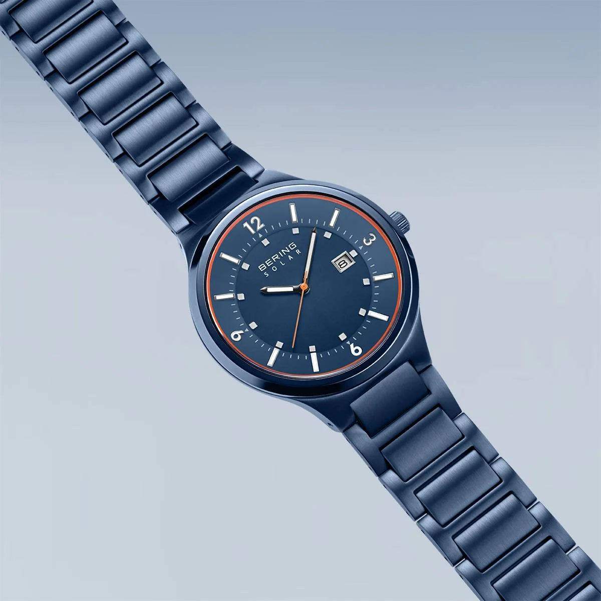 Men's Blue Solar Watch - Carathea jewelelrs