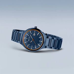 Men's Blue Solar Watch - Carathea jewelelrs