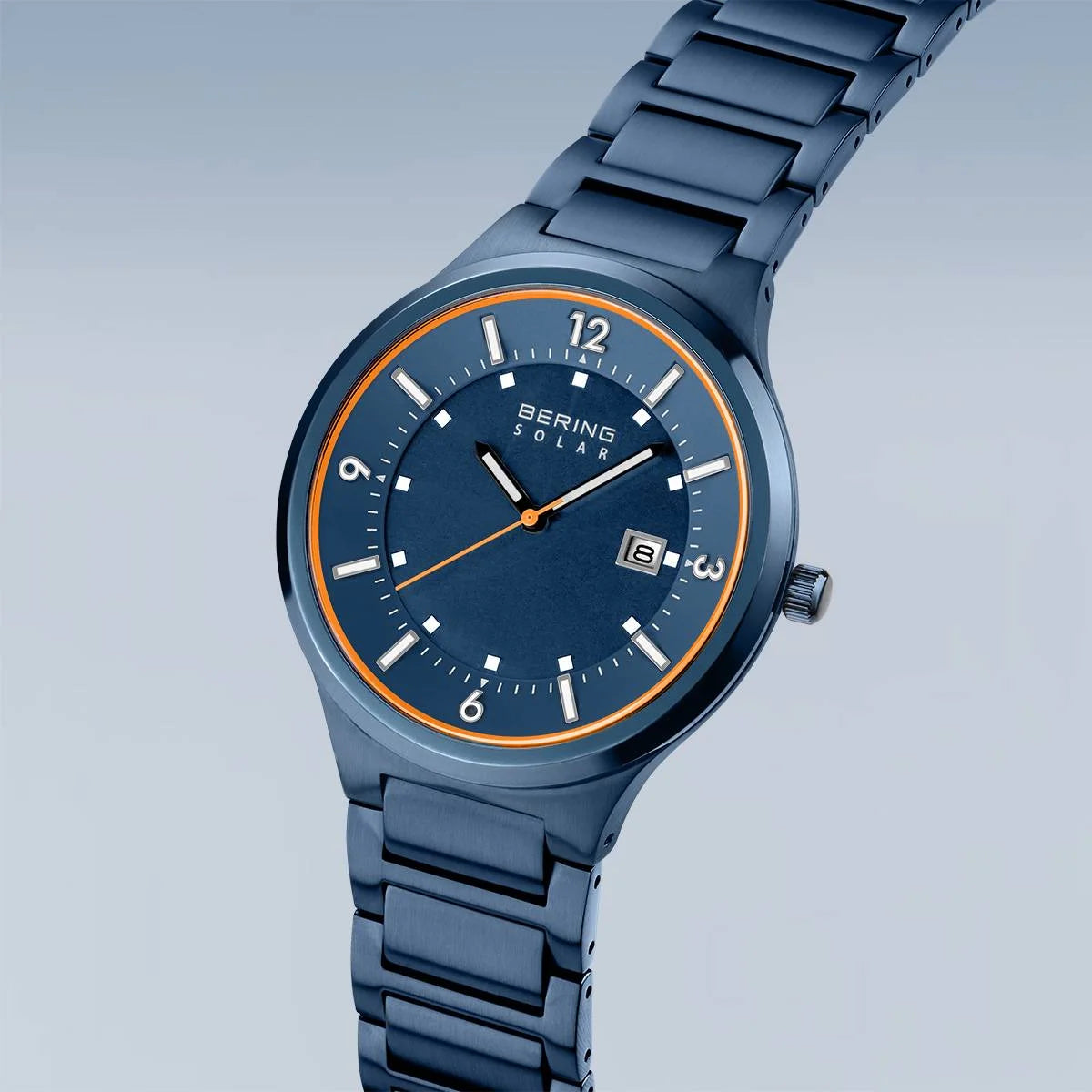 Men's Blue Solar Watch - Carathea jewelelrs