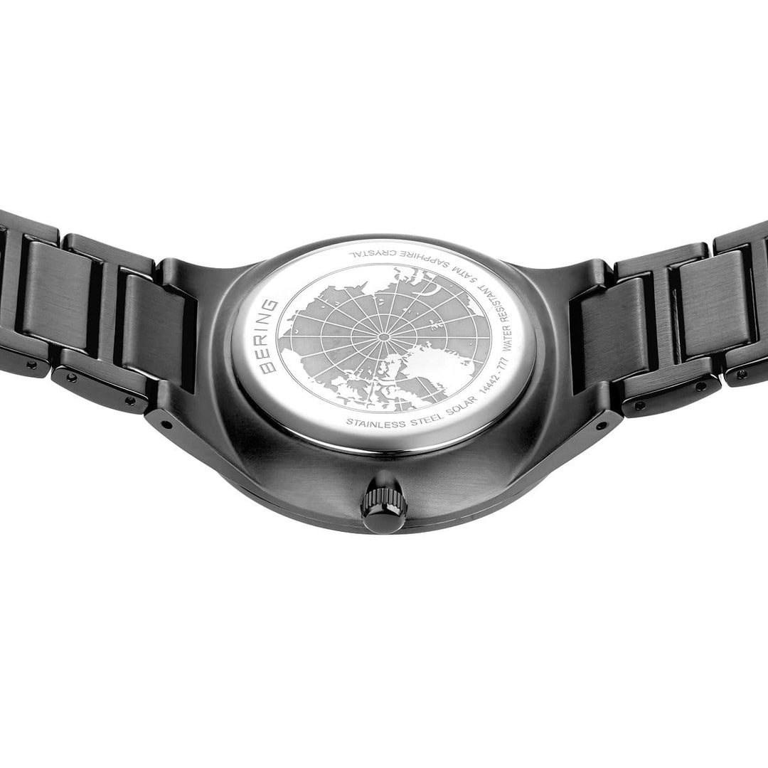 Men's Bering Grey Solar Watch - Carathea Jewellers