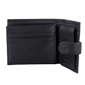 black leather wallet - Carathea jewellers