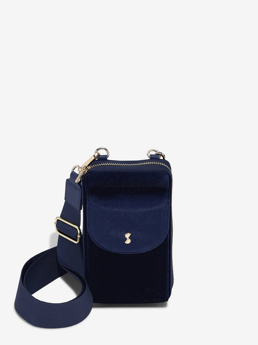 Crossbody Bag in Navy Blue