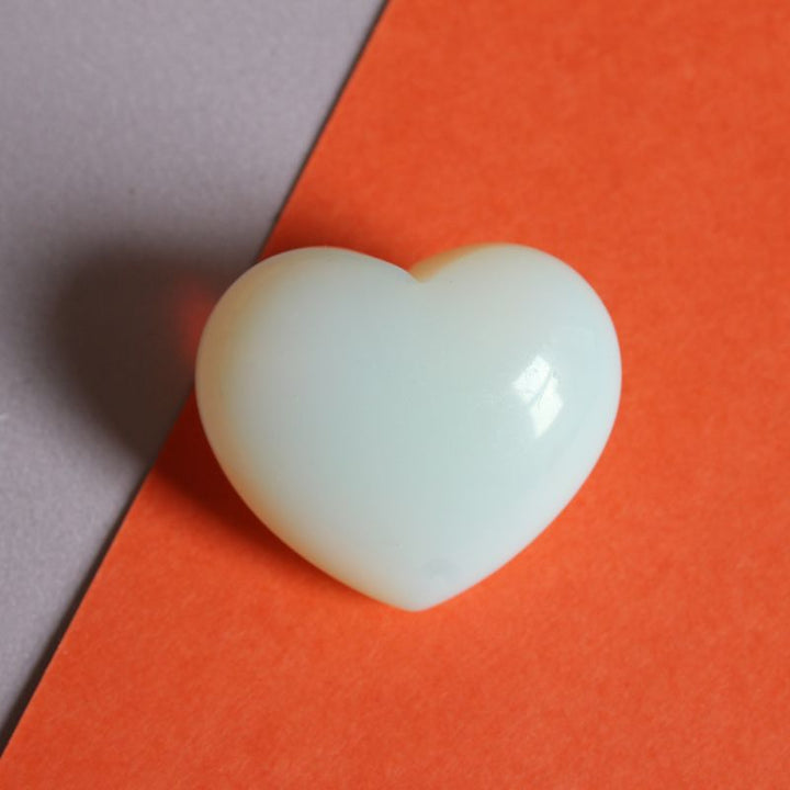 opalite crystal heart - Carathea