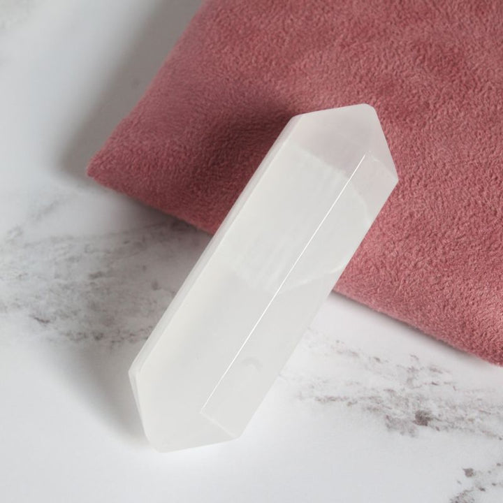 quartz crystal double point - Carathea