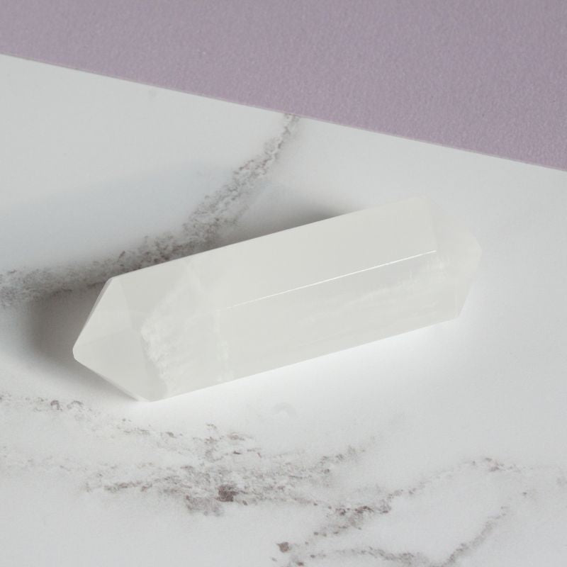 quartz crystal double point - Carathea