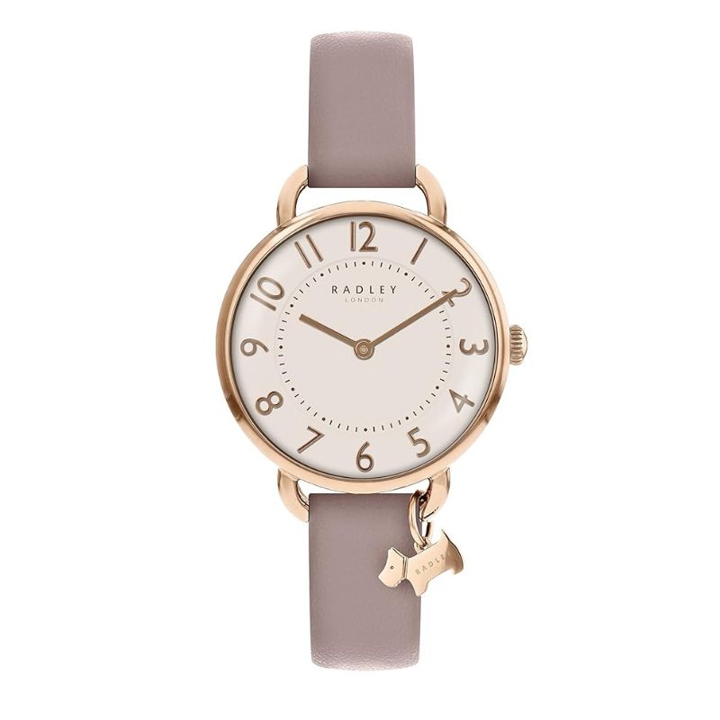 Radley rose gold case with pink strap - Carathea jewellers