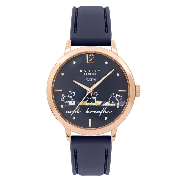 Ladies Radley watch with yoga poses | Watches Carathea
