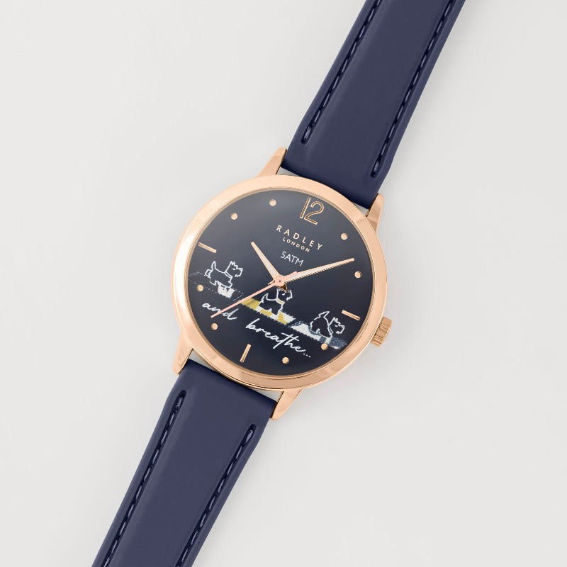 Ladies Radley watch with yoga poses | Watches Carathea