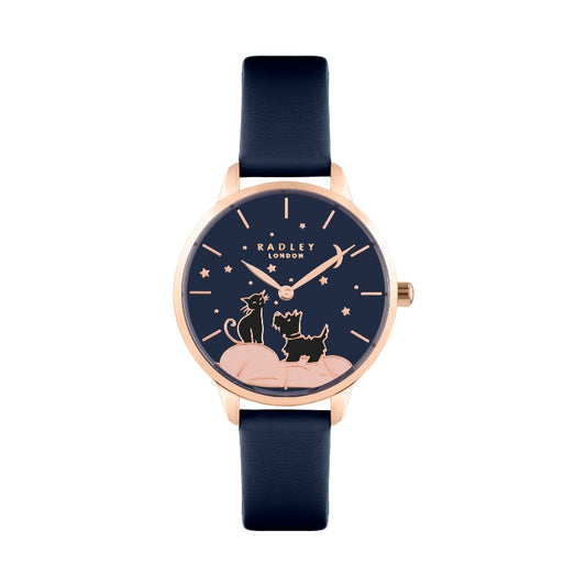 Radley ladies watch blue and pink - Carathea