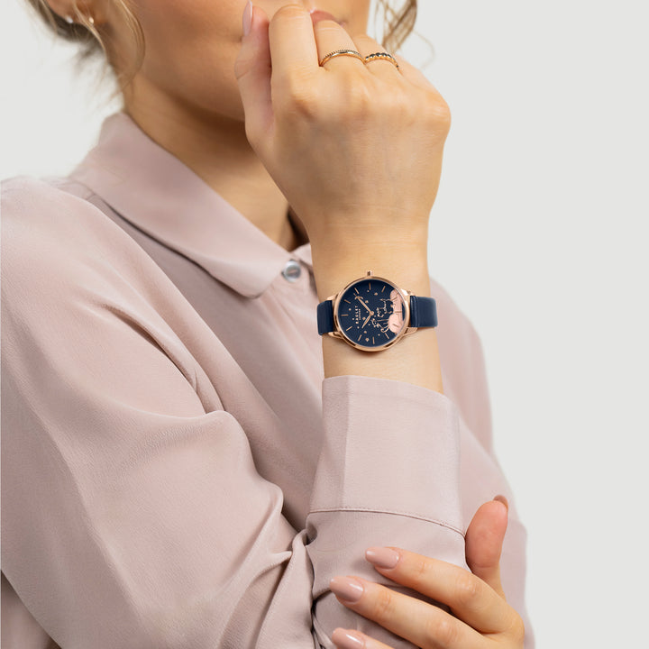 Radley Ladies Watch Navy Recycled Strap