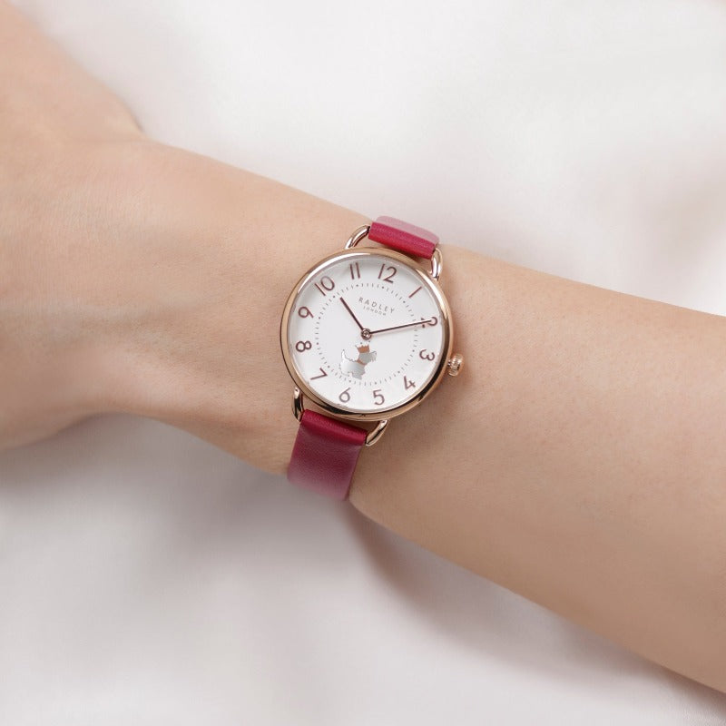 Radley ladies watch pink strap -Carathea