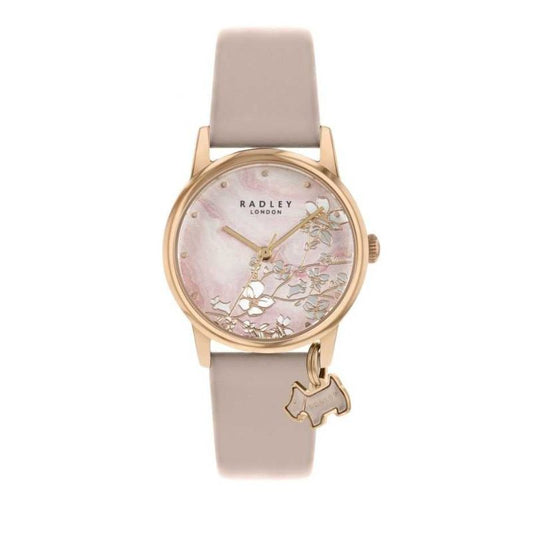 radley ladies watch in blush pink - Carathea jewellers