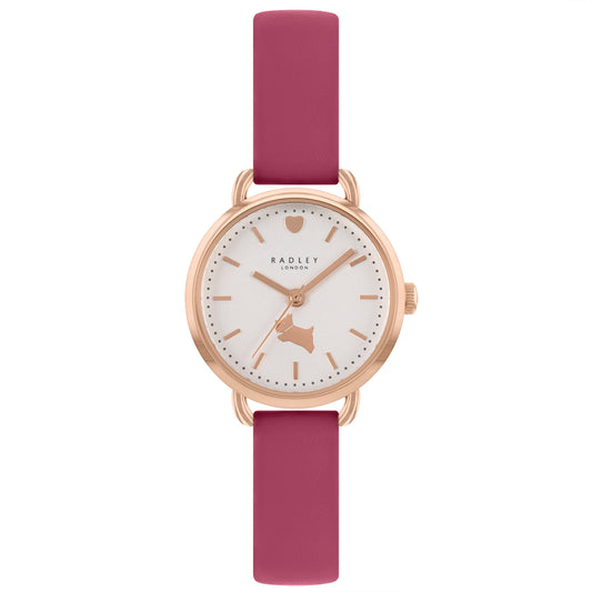 Radley Ladies Watch with Dark Rose Strap RY21514