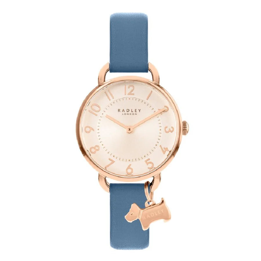 Radley Ladies Watch Cornflower Blue Leather Strap