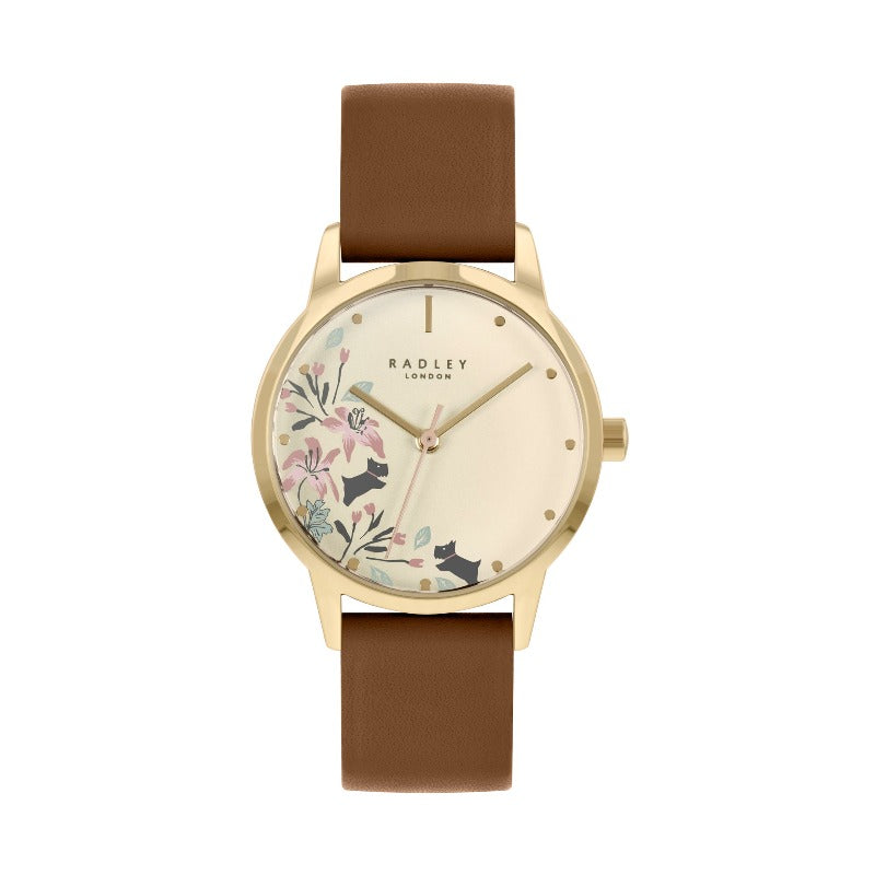 Radley ladies watch brown strap | Carathea Watches