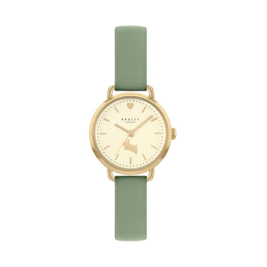 Radley Ladies Watch jade green leather strap | Carathea Watches