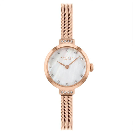 Radley ladies watch mesh strap rose gold | Carathea Watches