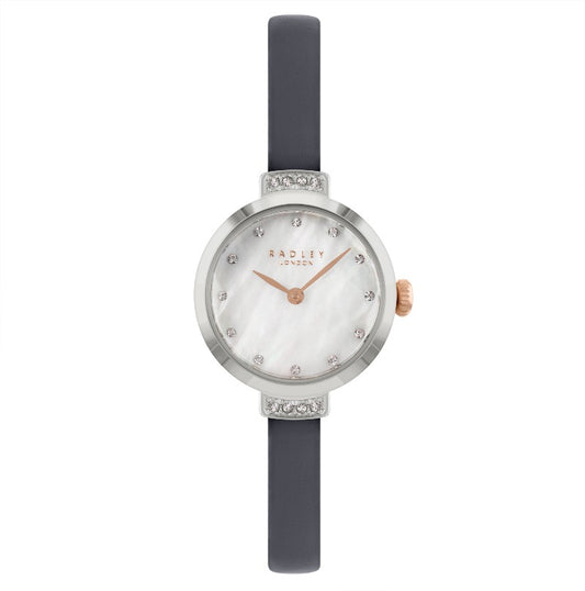 Ladies Radley Watch narrow blue leather strap | Carathea Jewellers Watches