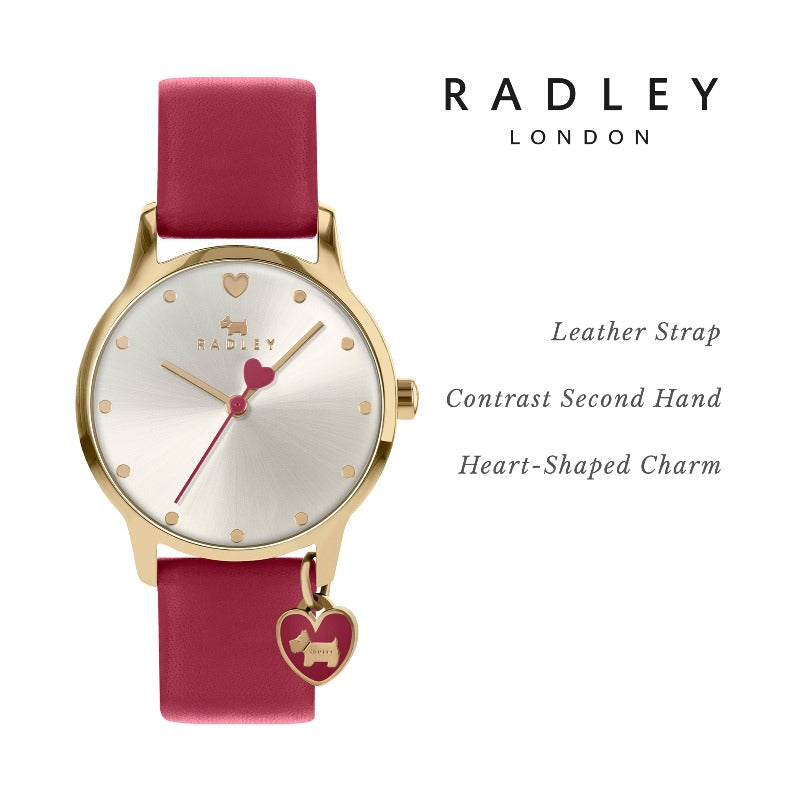 Radley ladies watch red strap | Carathea jewellers