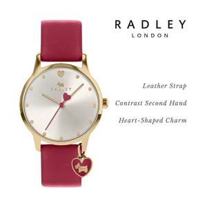 Radley ladies watch red strap | Carathea jewellers