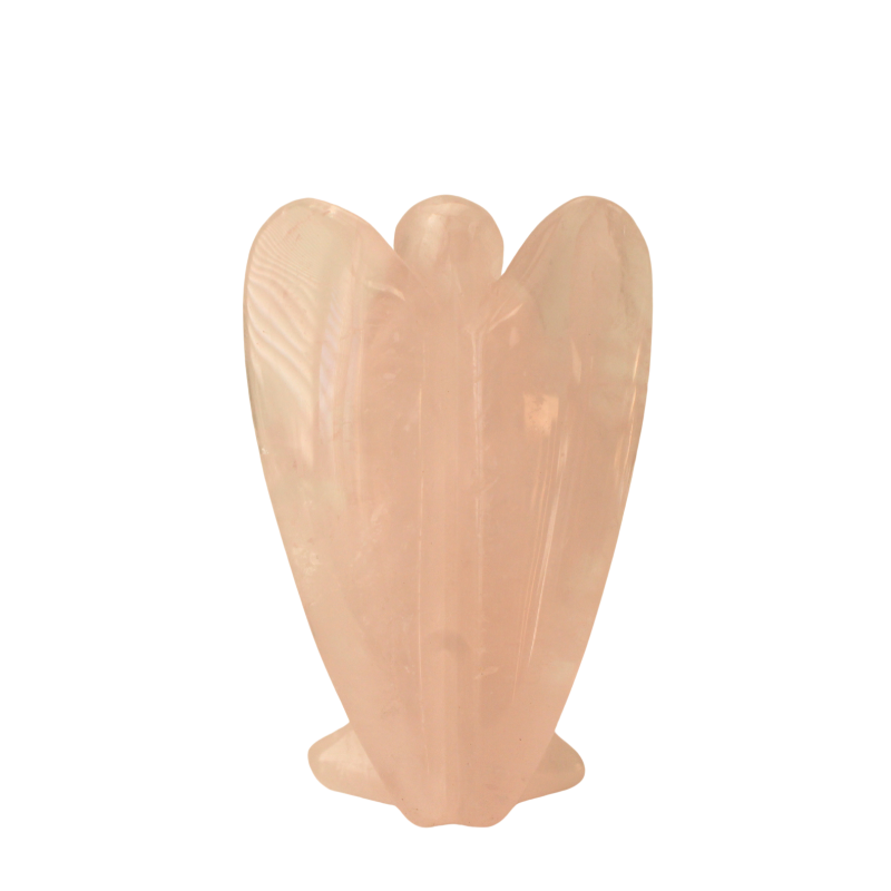 Rose Quartz Pocket Crystal Angel
