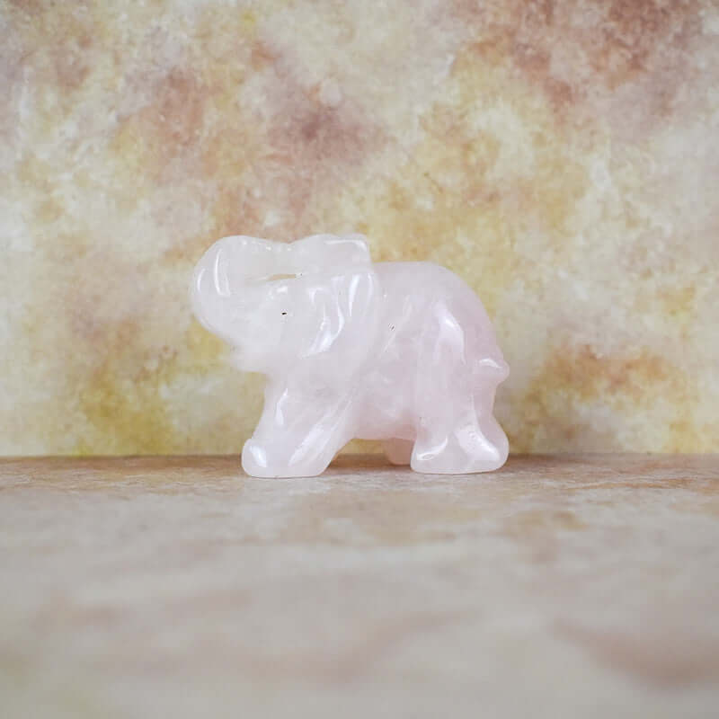 Rose Quartz Pink Elephant - Carathea