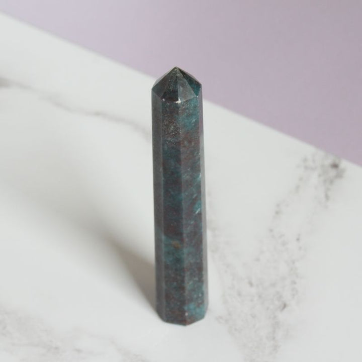 ruby kyanite crystal point - Carathea