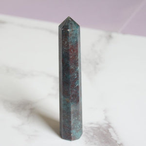 ruby kyanite crystal point - Carathea