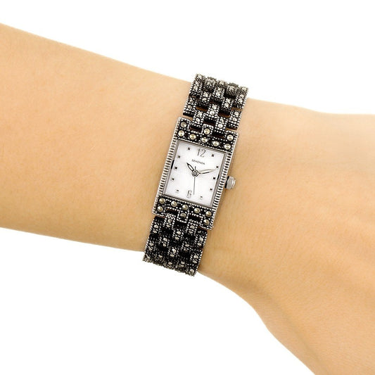 Sekonda ladies watch marcasite bracelet Carathea jewellers