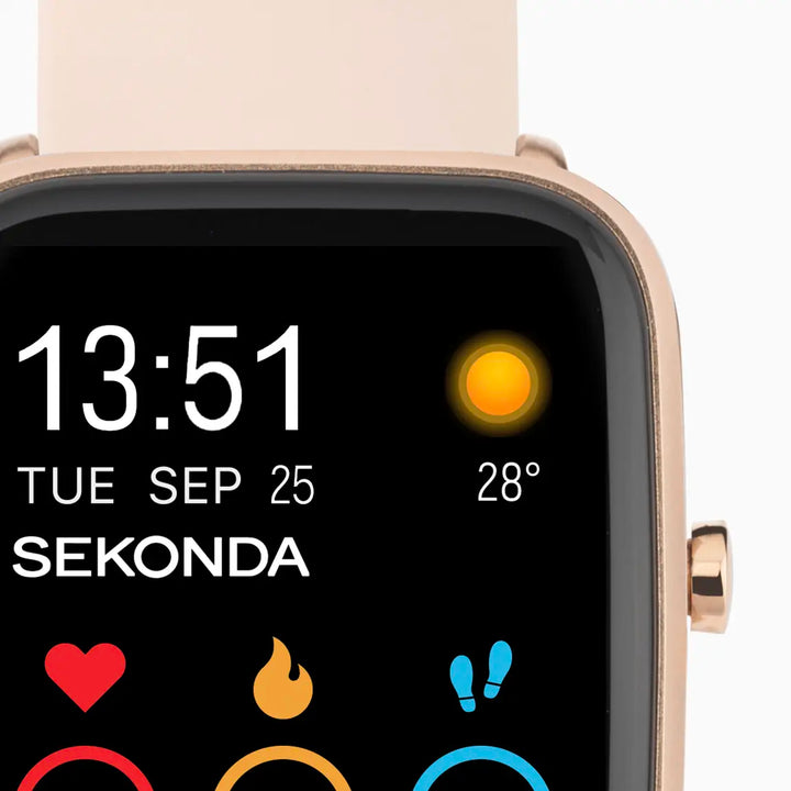 Sekonda Motion Plus Smart Watch in Pink and Rose Gold (30224)