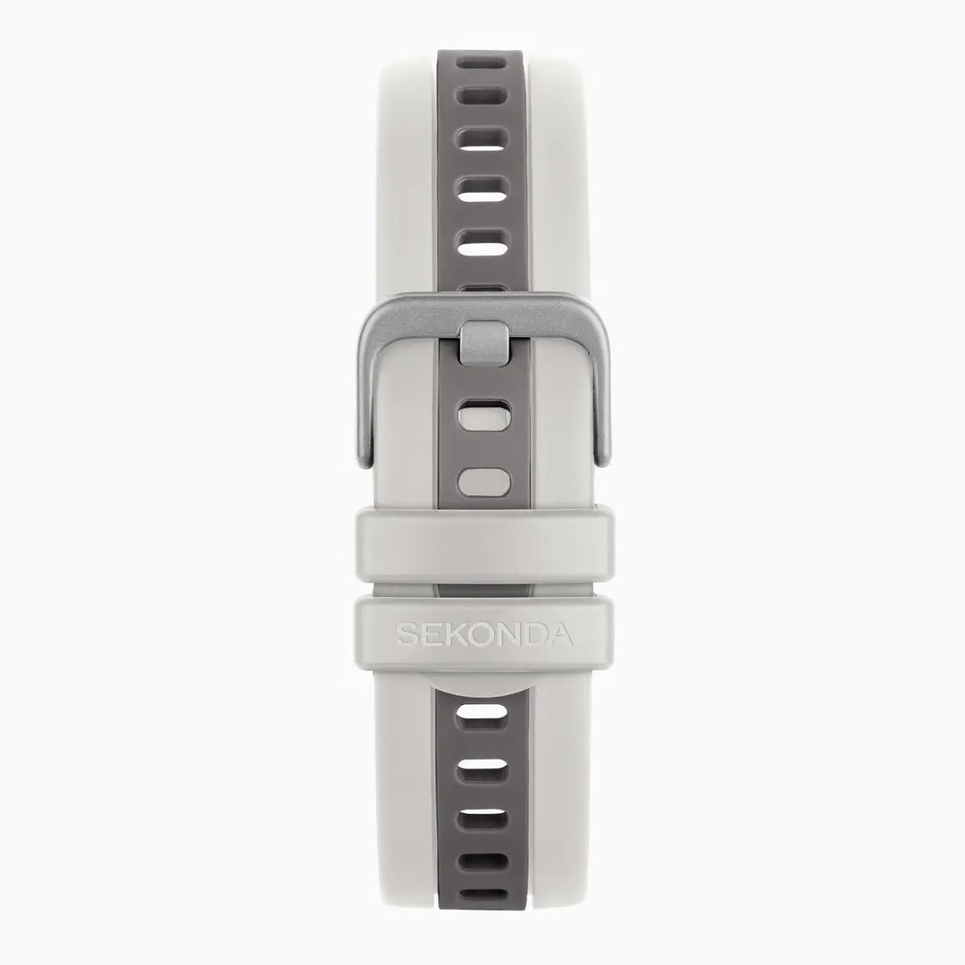 Sekonda GPS Smart Watch with silver case and silicone strap.