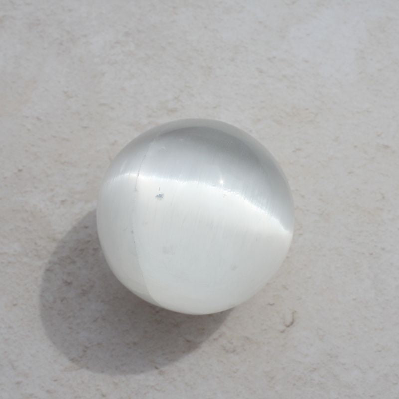 selenite sphere - Carathea