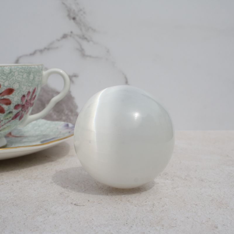 Selenite sphere - Carathea