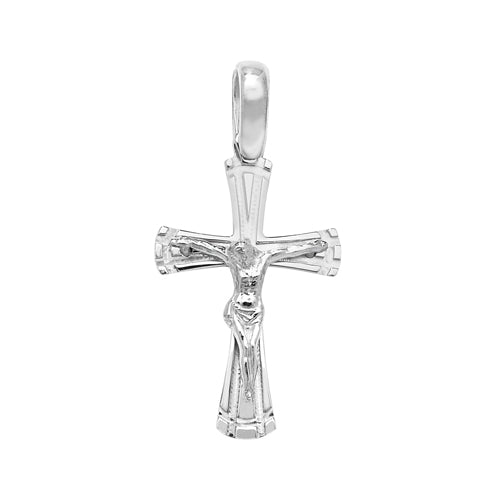 silver crucifix cross pendant - Carathea & Jools