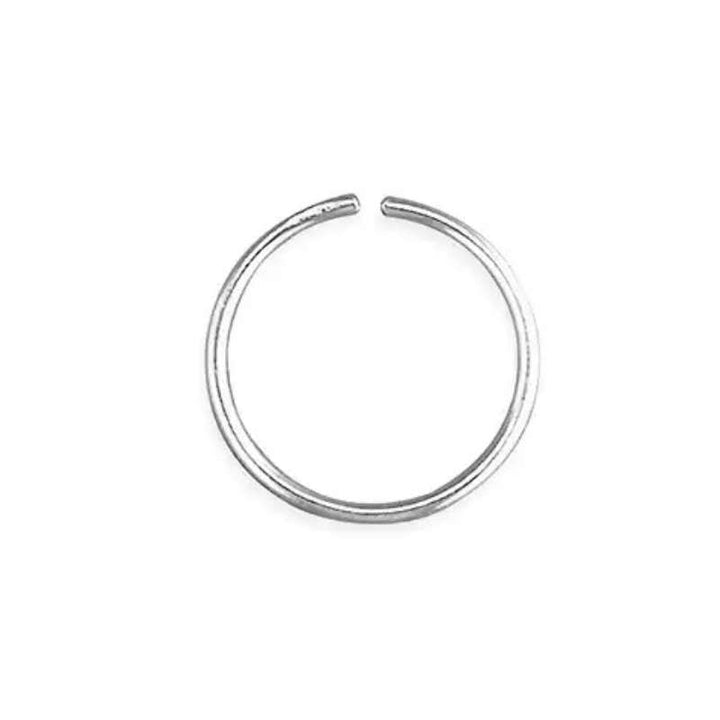 silver nose ring - Carathea jewellers