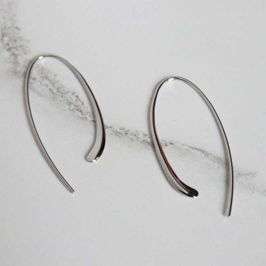 Silver Threader Earrings