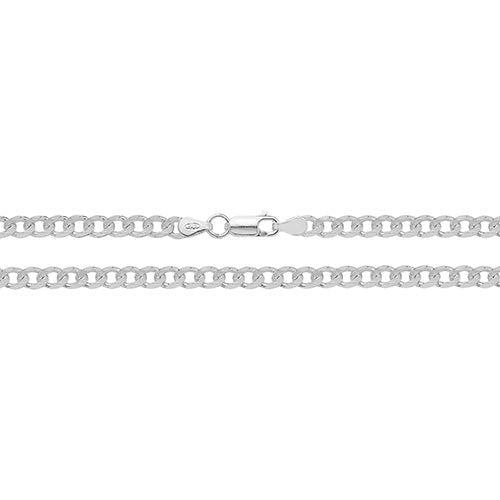 silver curb chain | carathea