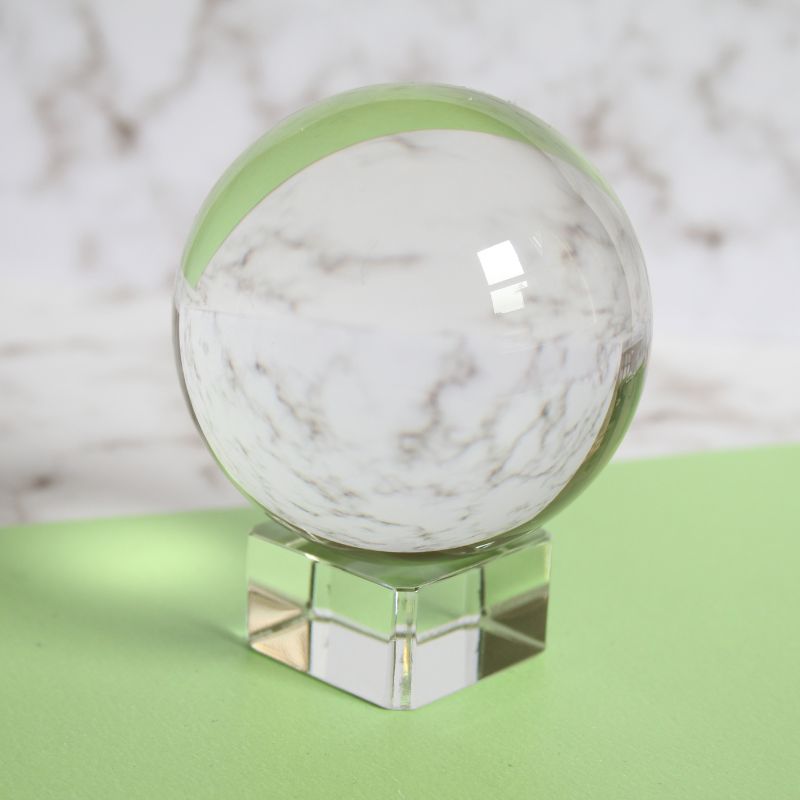 Clear quartz sphere - Carathea