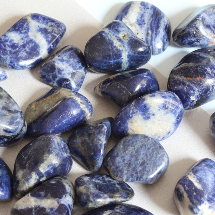 Single Sodalite Tumblestone