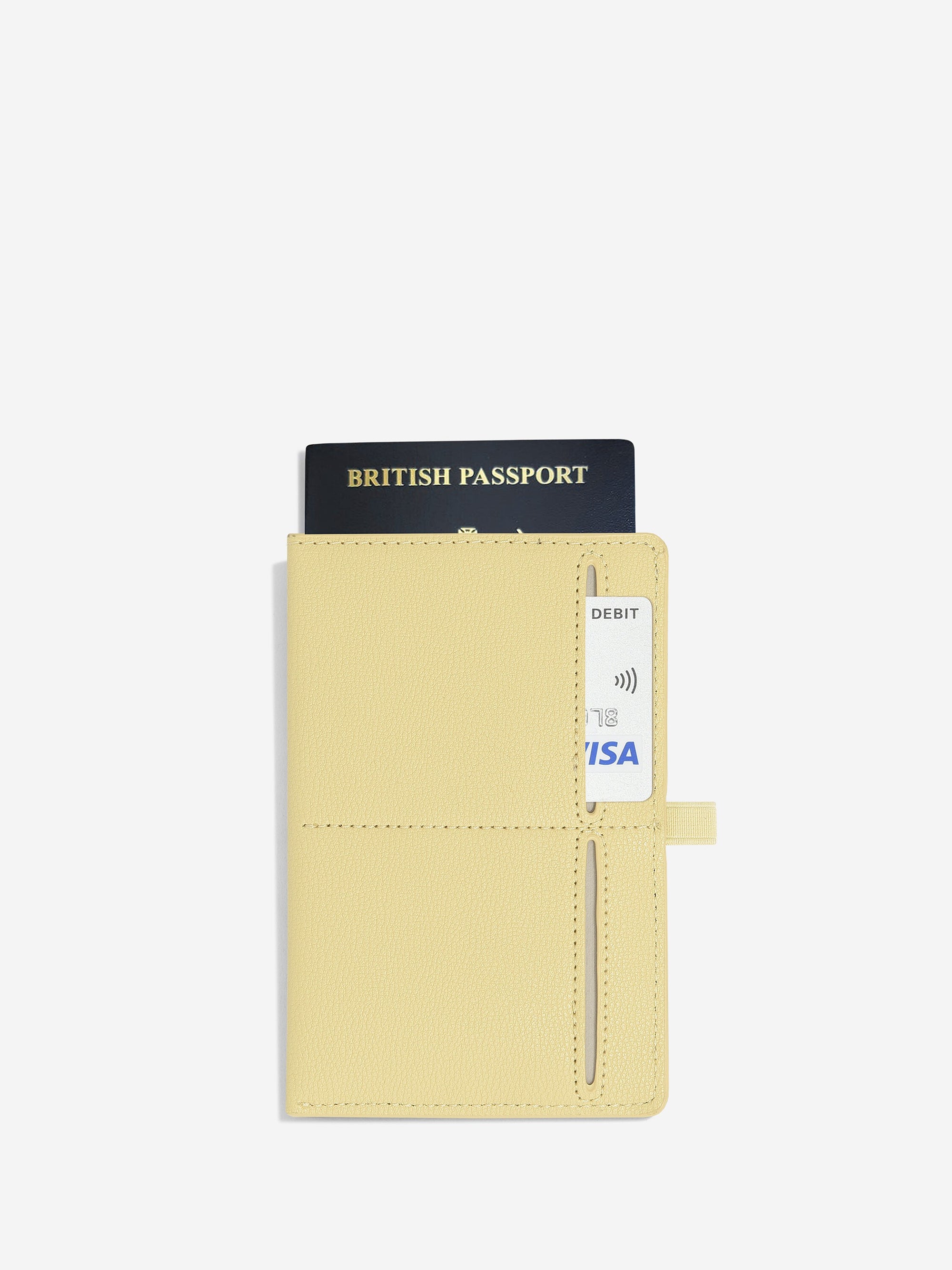 Stackers Yellow Passport Sleeve