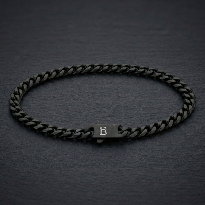 Steel & Barnett X- Black Edition Bracelet in Svelte Stephen